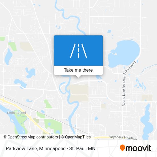 Parkview Lane map