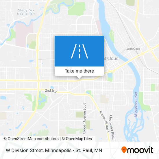 Mapa de W Division Street