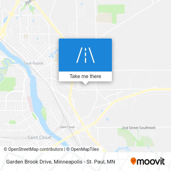Mapa de Garden Brook Drive