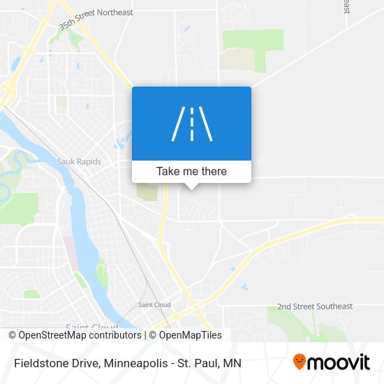 Fieldstone Drive map