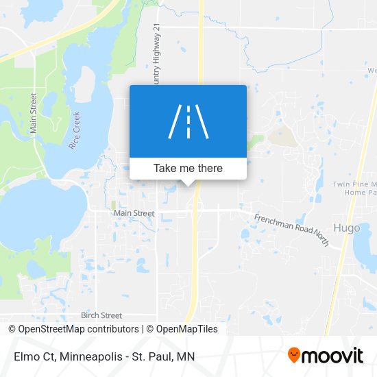 Mapa de Elmo Ct