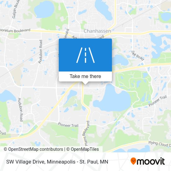Mapa de SW Village Drive