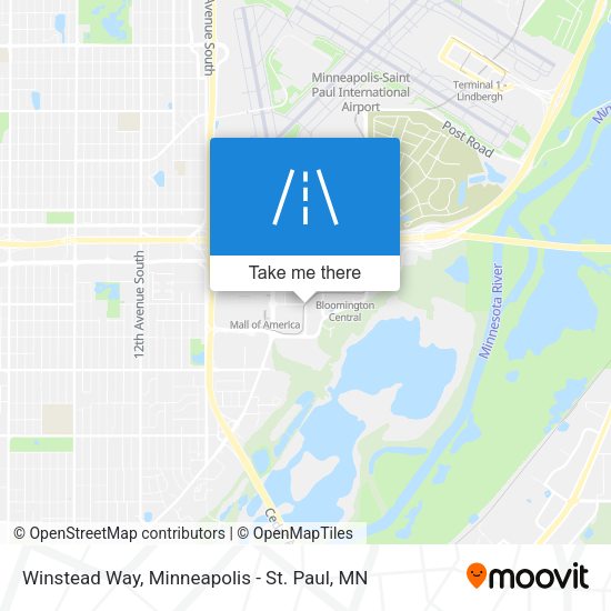Winstead Way map