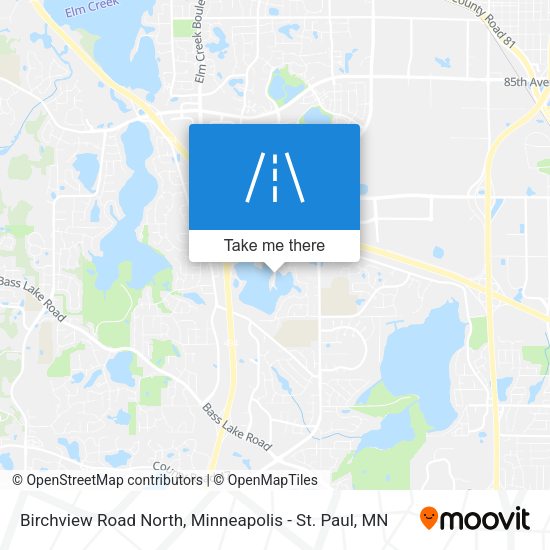 Birchview Road North map