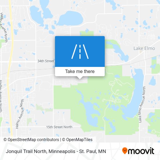 Jonquil Trail North map