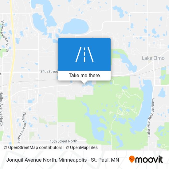 Mapa de Jonquil Avenue North