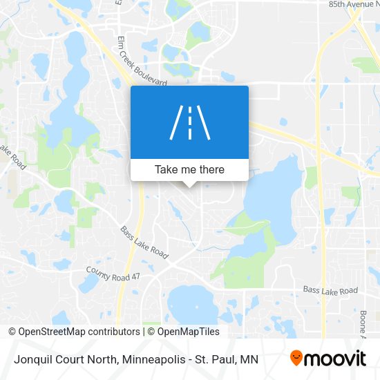 Jonquil Court North map