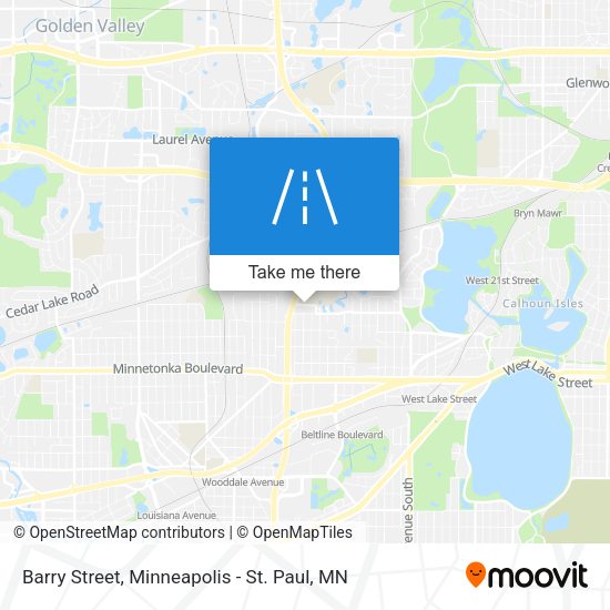 Barry Street map