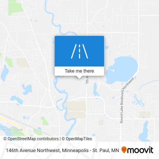 Mapa de 146th Avenue Northwest