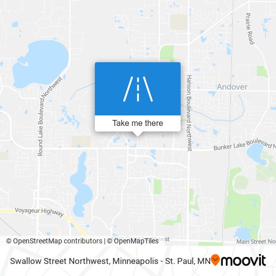 Swallow Street Northwest map