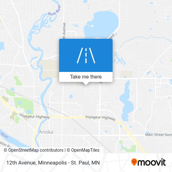 12th Avenue map