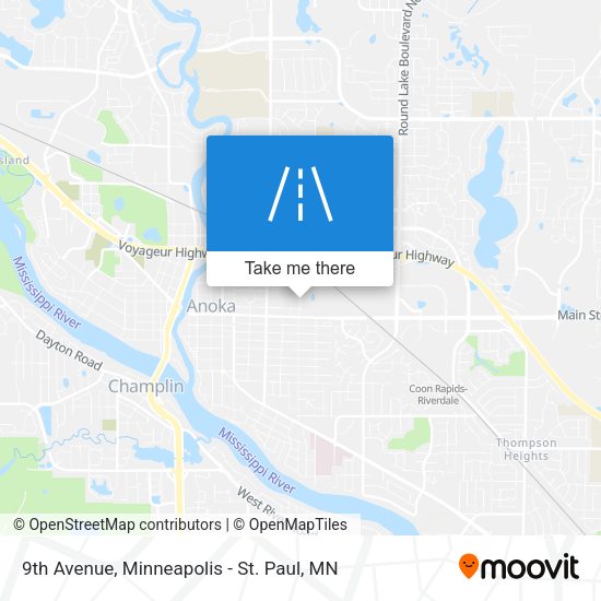 9th Avenue map