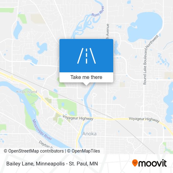 Mapa de Bailey Lane