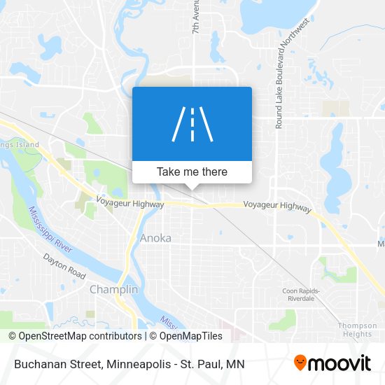Buchanan Street map