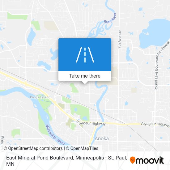 Mapa de East Mineral Pond Boulevard