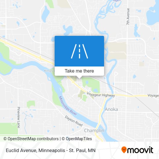 Euclid Avenue map