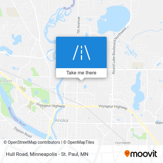 Hull Road map