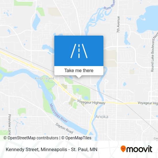 Kennedy Street map