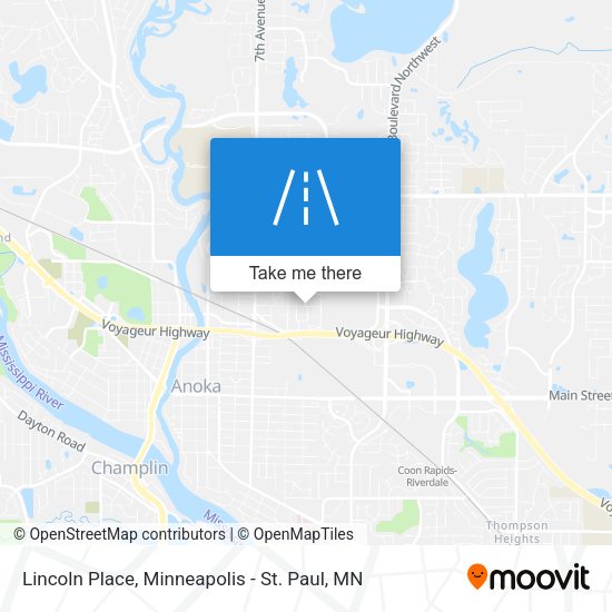 Mapa de Lincoln Place