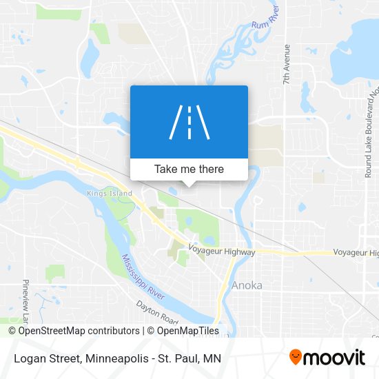 Logan Street map