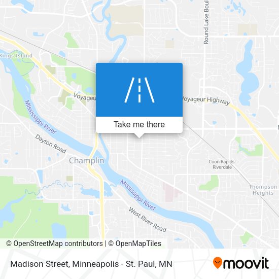 Madison Street map