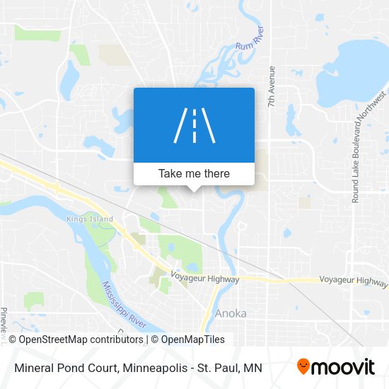 Mapa de Mineral Pond Court
