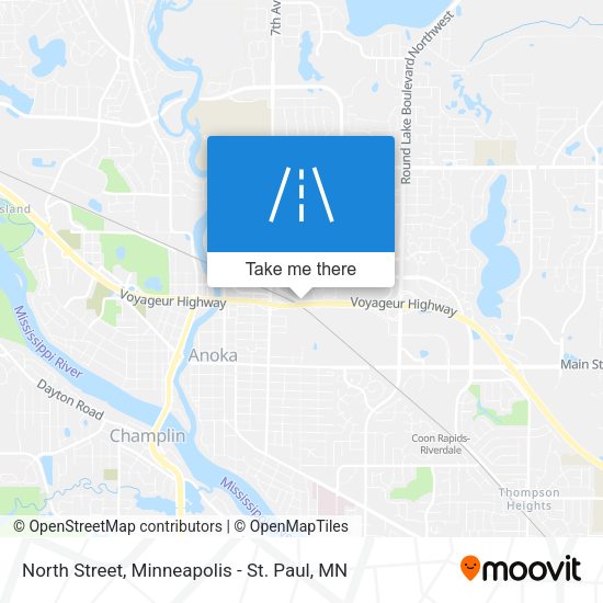 Mapa de North Street