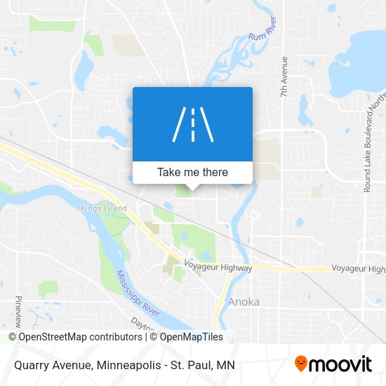 Quarry Avenue map