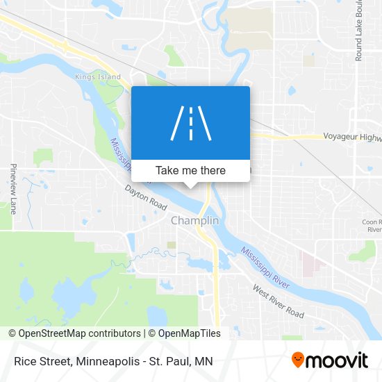 Mapa de Rice Street