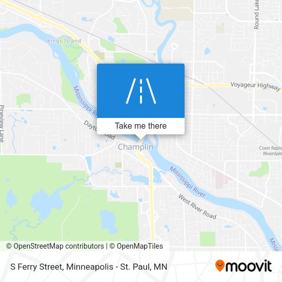 Mapa de S Ferry Street