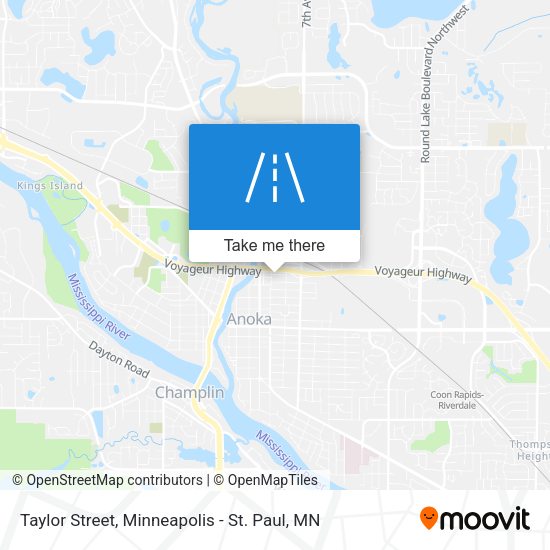 Mapa de Taylor Street