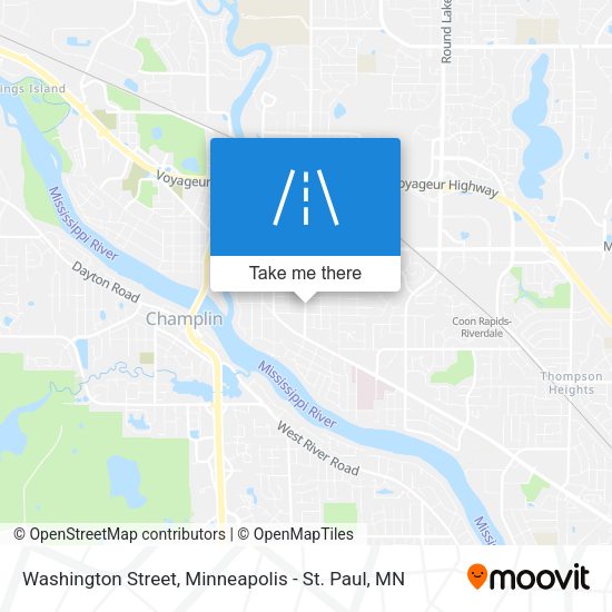 Washington Street map