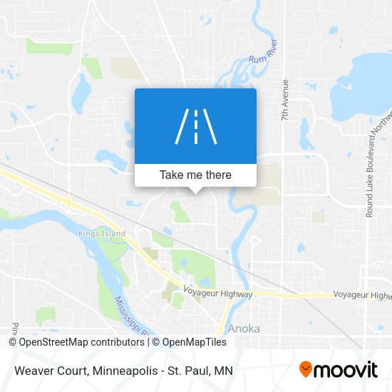 Weaver Court map