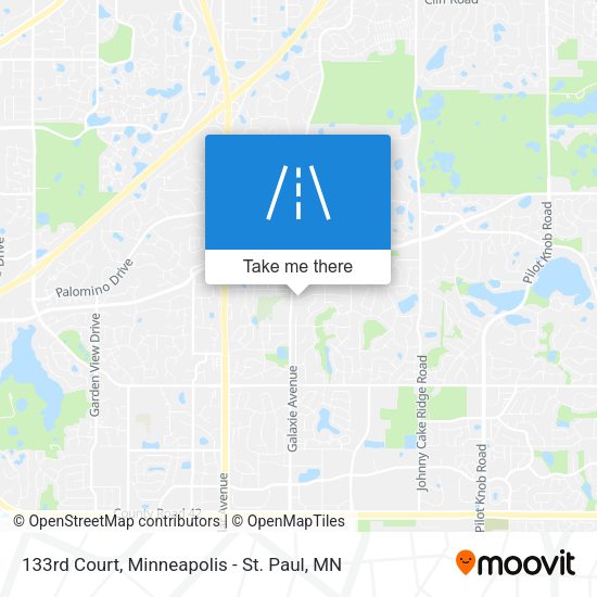 133rd Court map