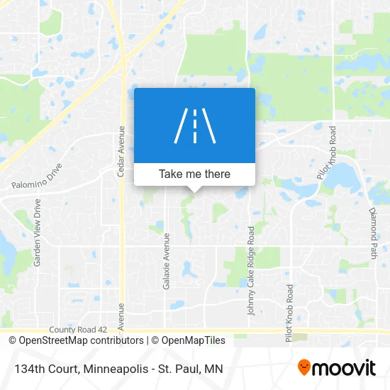 134th Court map