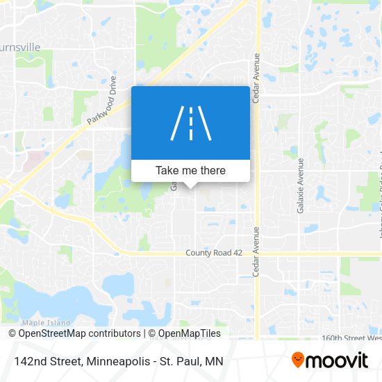 142nd Street map