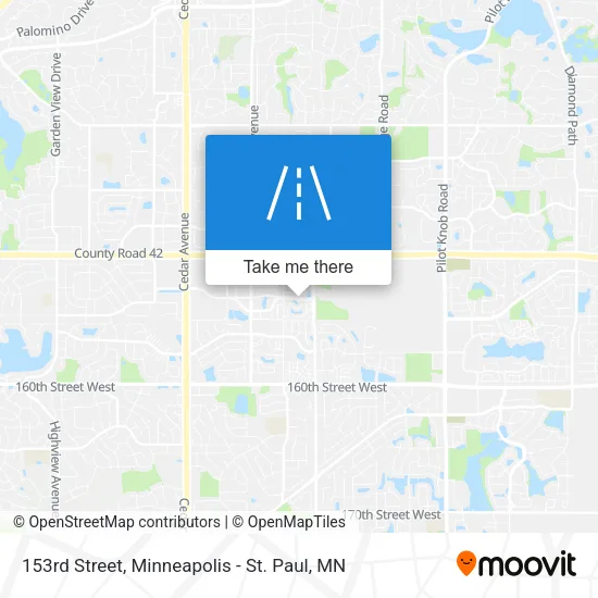 153rd Street map