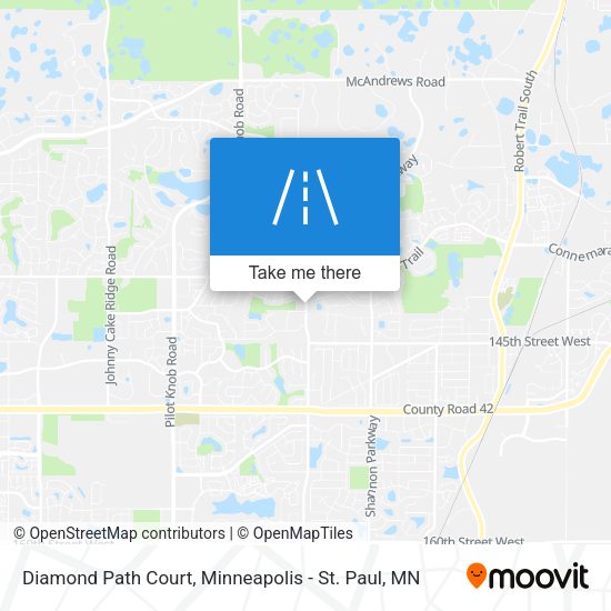 Mapa de Diamond Path Court