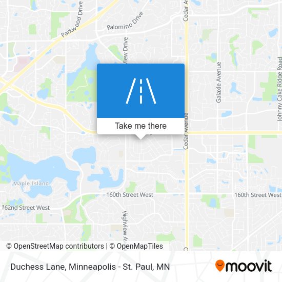 Mapa de Duchess Lane