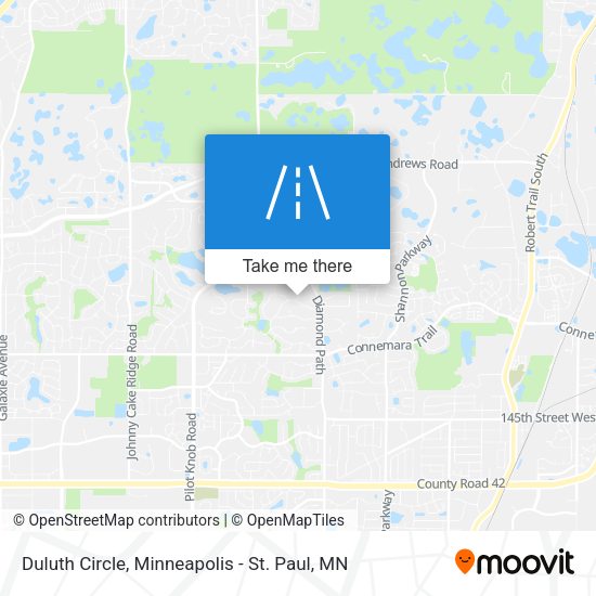 Duluth Circle map