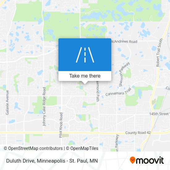 Duluth Drive map