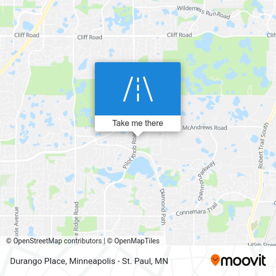 Durango Place map