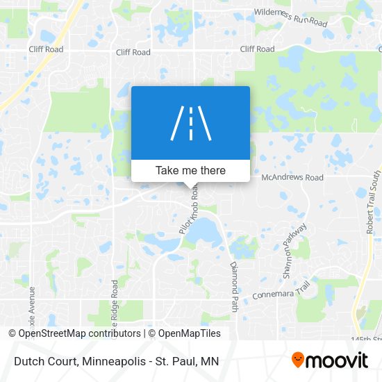 Dutch Court map