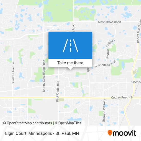 Elgin Court map