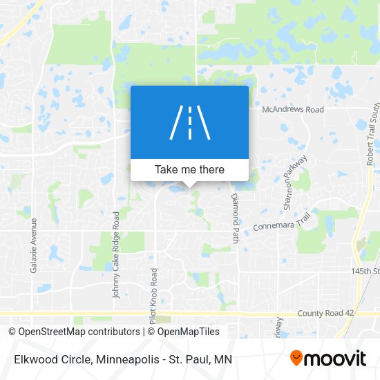 Elkwood Circle map