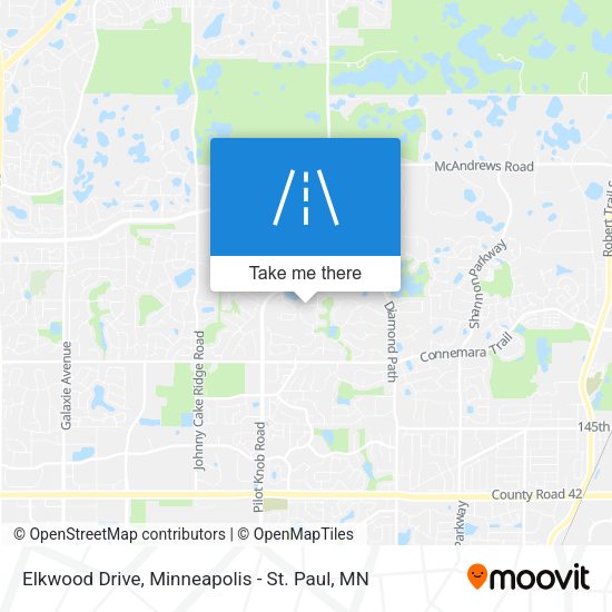 Elkwood Drive map