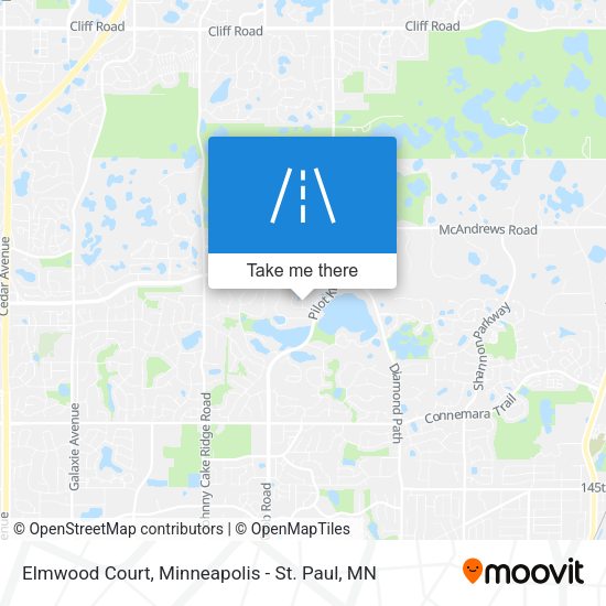 Elmwood Court map