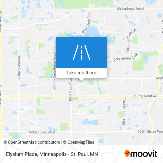 Elysium Place map