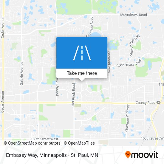 Embassy Way map