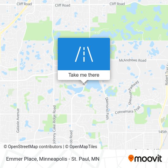 Mapa de Emmer Place